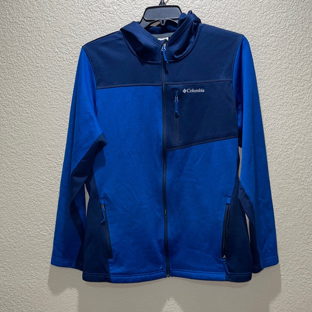 Columbia zip up sweater